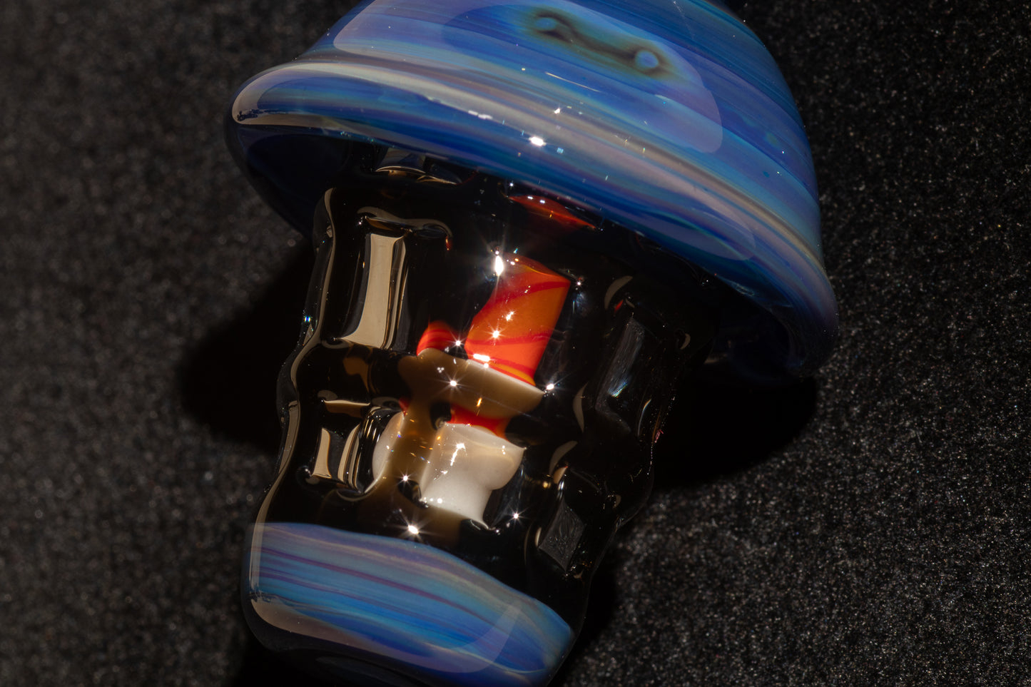 Ship Lantern Glass Pendant | Handmade Victorian Street Lamp | Glass Candle Necklace Old Antique style Jewelry | Sculpted Art Flame Pendants