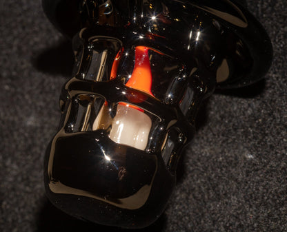 Ship Lantern Glass Pendant | Handmade Victorian Street Lamp | Glass Candle Necklace Old Antique style Jewelry | Sculpted Art Flame Pendants