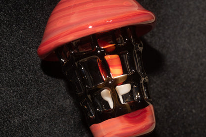 Ship Lantern Glass Pendant | Handmade Victorian Street Lamp | Glass Candle Necklace Old Antique style Jewelry | Sculpted Art Flame Pendants