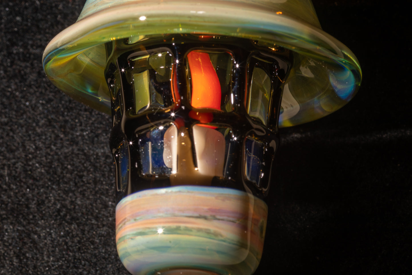 Ship Lantern Glass Pendant | Handmade Victorian Street Lamp | Glass Candle Necklace Old Antique style Jewelry | Sculpted Art Flame Pendants