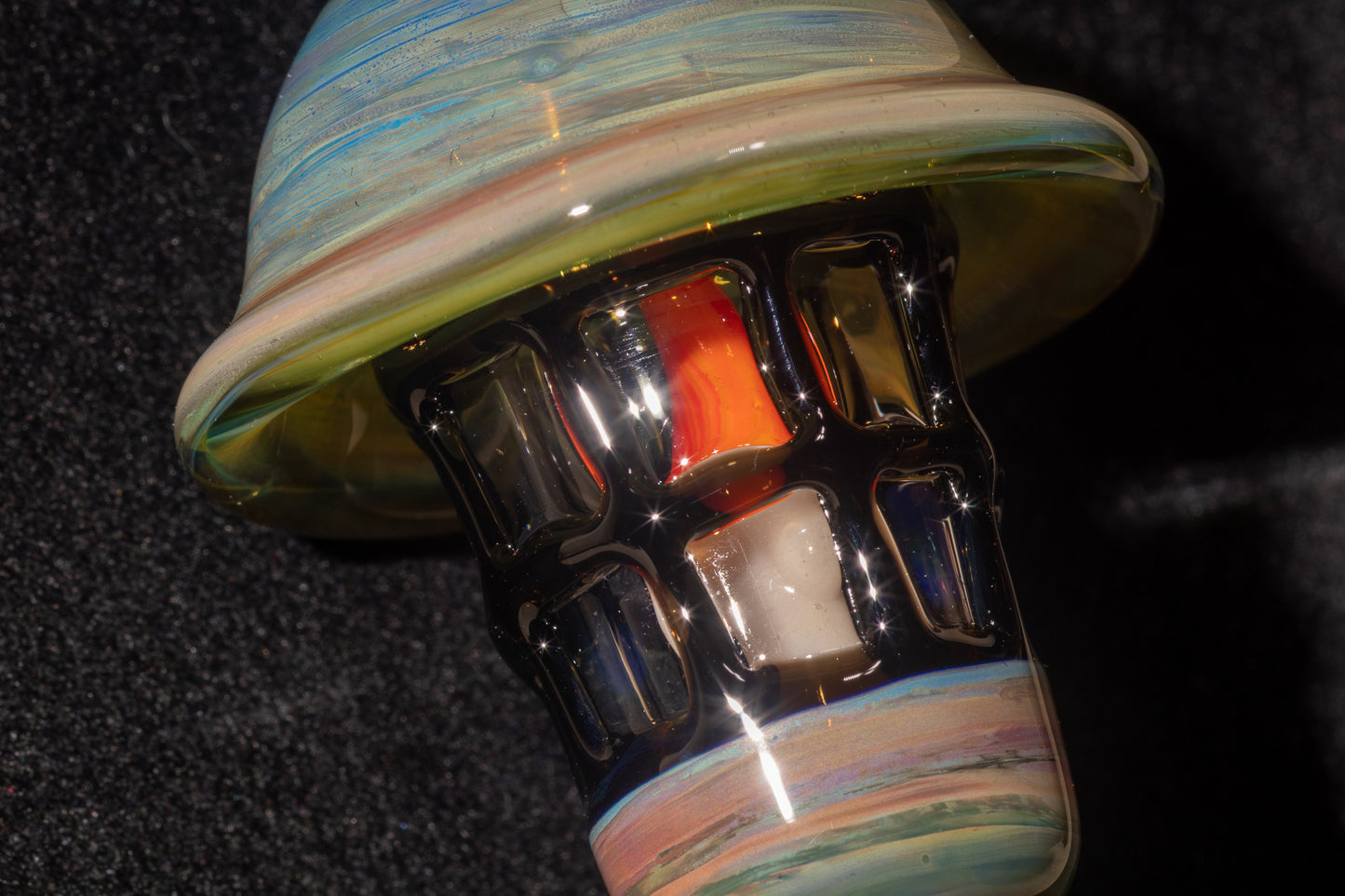 Ship Lantern Glass Pendant | Handmade Victorian Street Lamp | Glass Candle Necklace Old Antique style Jewelry | Sculpted Art Flame Pendants