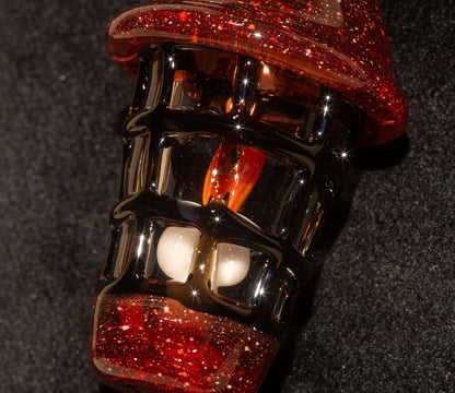 Ship Lantern Glass Pendant | Handmade Victorian Street Lamp | Glass Candle Necklace Old Antique style Jewelry | Sculpted Art Flame Pendants