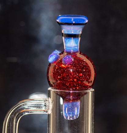 Heady Glass Top | 20-25mm Quartz Fit | Heady Bubble Cap | Functional Glass Piece