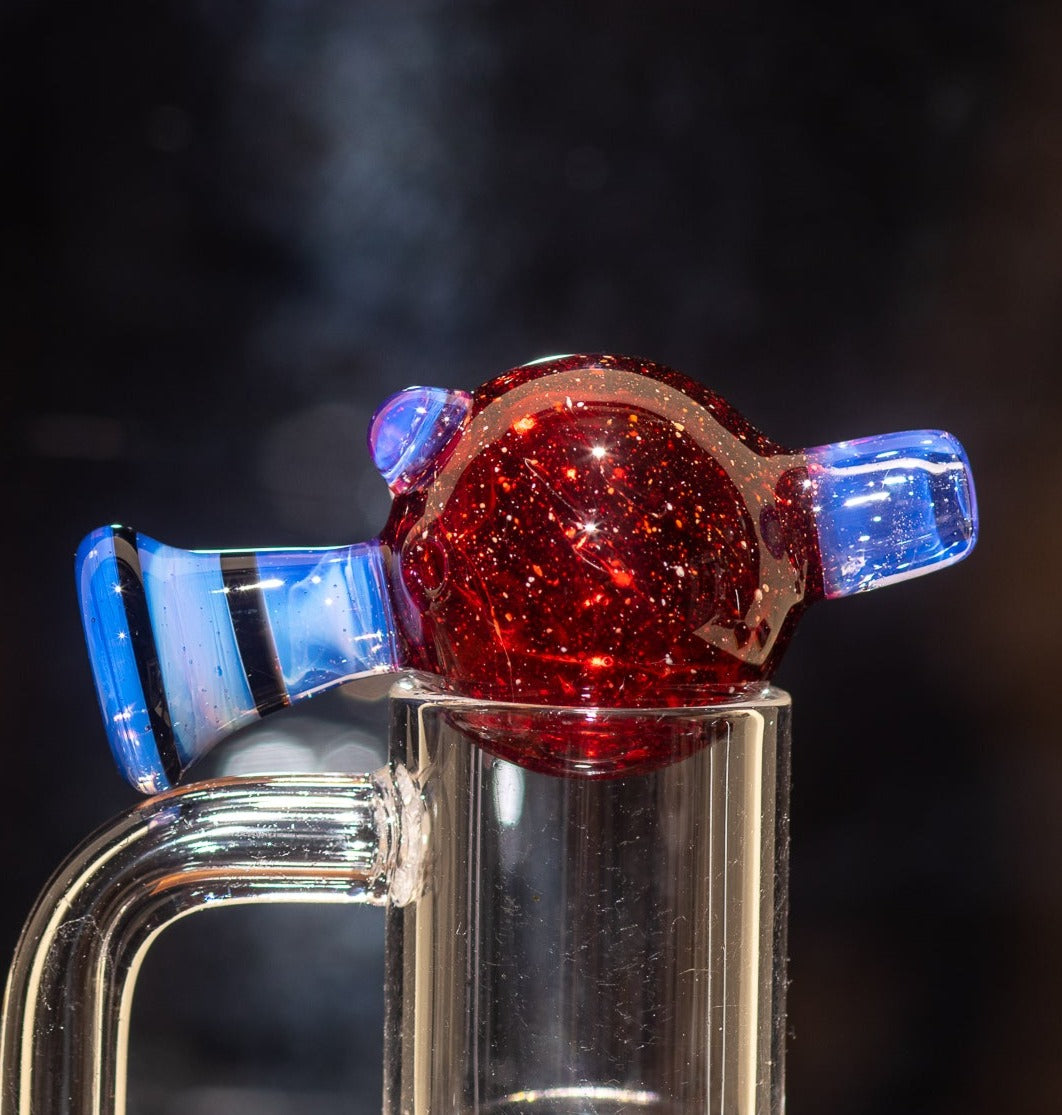 Heady Glass Top | 20-25mm Quartz Fit | Heady Bubble Cap | Functional Glass Piece