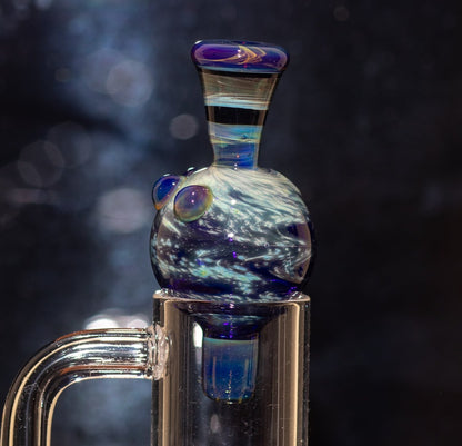 Heady Glass Top | 20-25mm Quartz Fit | Heady Bubble Cap | Functional Glass Piece