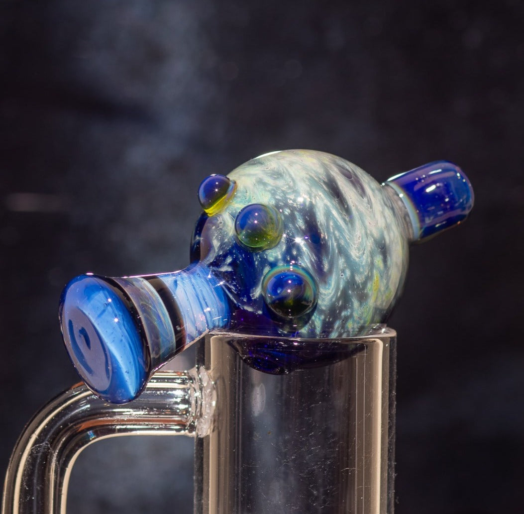 Heady Glass Top | 20-25mm Quartz Fit | Heady Bubble Cap | Functional Glass Piece