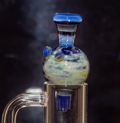 Heady Glass Top | 20-25mm Quartz Fit | Heady Bubble Cap | Functional Glass Piece