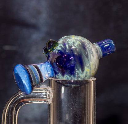 Heady Glass Top | 20-25mm Quartz Fit | Heady Bubble Cap | Functional Glass Piece