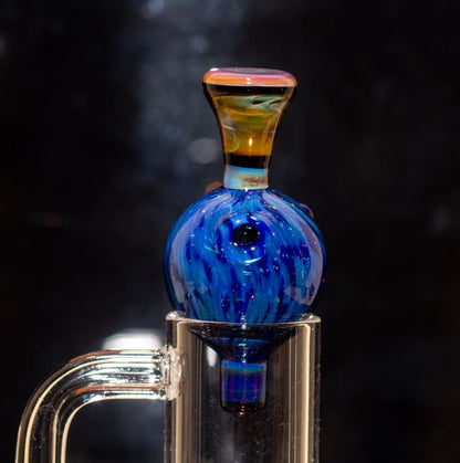 Heady Glass Top | 20-25mm Quartz Fit | Heady Bubble Cap | Functional Glass Piece