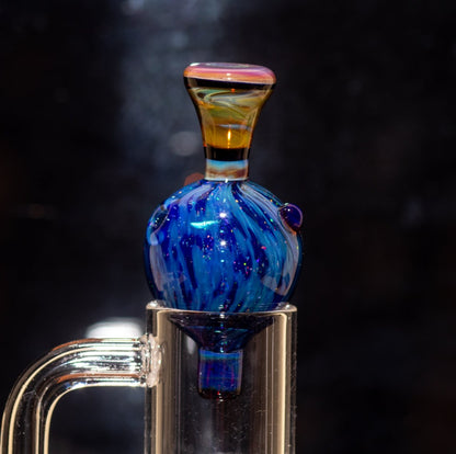 Heady Glass Top | 20-25mm Quartz Fit | Heady Bubble Cap | Functional Glass Piece