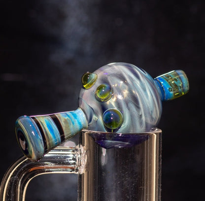 Heady Glass Top | 20-25mm Quartz Fit | Heady Bubble Cap | Functional Glass Piece