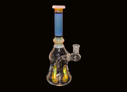 14mm Amber Purple Colored Rig
