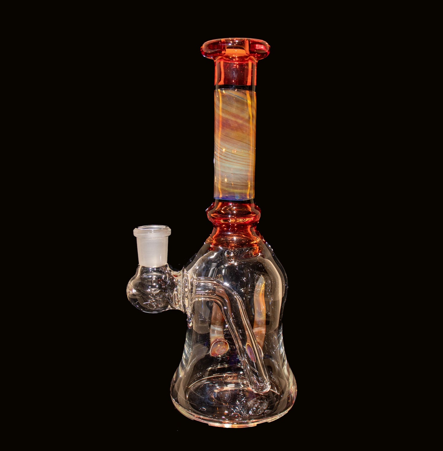 14mm Amber Purple Colored Rig