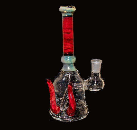 14mm Cherry Brandy Colored Rig